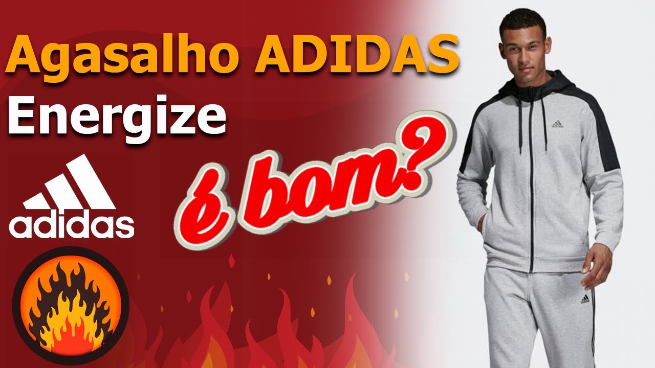 agasalho adidas moletom