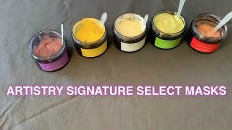 New Artistry Signature Select™ Mask Range #myAMWshop