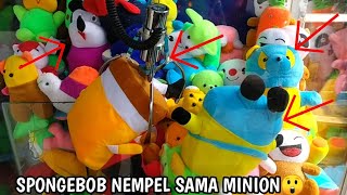 Capit Spongebob Jumbo‼️ Di Mesin Capit Kampung Seru Banget😂