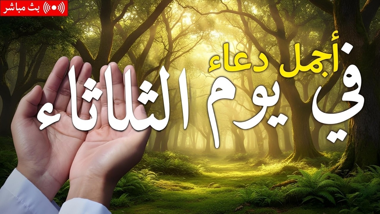 دعاء يوم الثلاثاء فرض الرزق وقضاء الدين وتفريج الهم وتيسير الأمور باذن الله