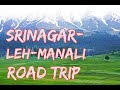 Srinagar to Leh to Manali Road Trip | Ladakh Tour Guide (in hindi) | Safar Stories