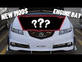 Tearing Down the Engine Bay | Acura TL Engine Bay Mods -- PART 1