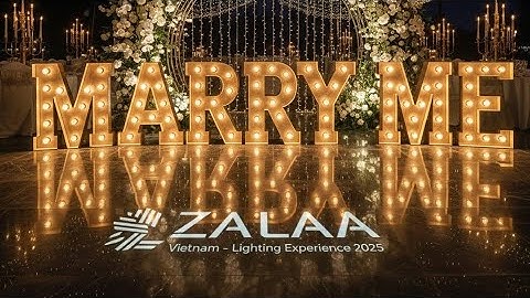 Lighting Experience 2025 đèn cho sự kiện, checkin, wedding decor, khu du lịch & trung tâm thương mại