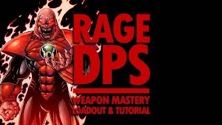 DCUO | RAGE DPS + Weapon Mastery - Loadout & Tutorial em Português