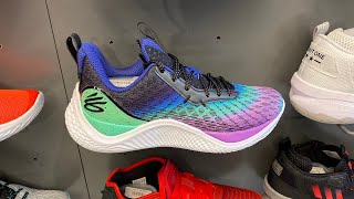Under Armour Curry Flow 10 “Northern Lights” (Purple Panic/Antifreeze) - Style Code: 3025621-500