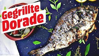 Gegrillte Dorade mit sommerlicher Gemüsebeilage • Koch-Mit