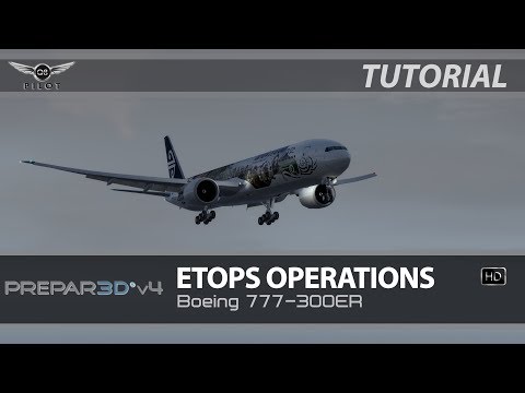 How to Program ETOPS into PMDG Boeing 777 FMC | Full Tutorial