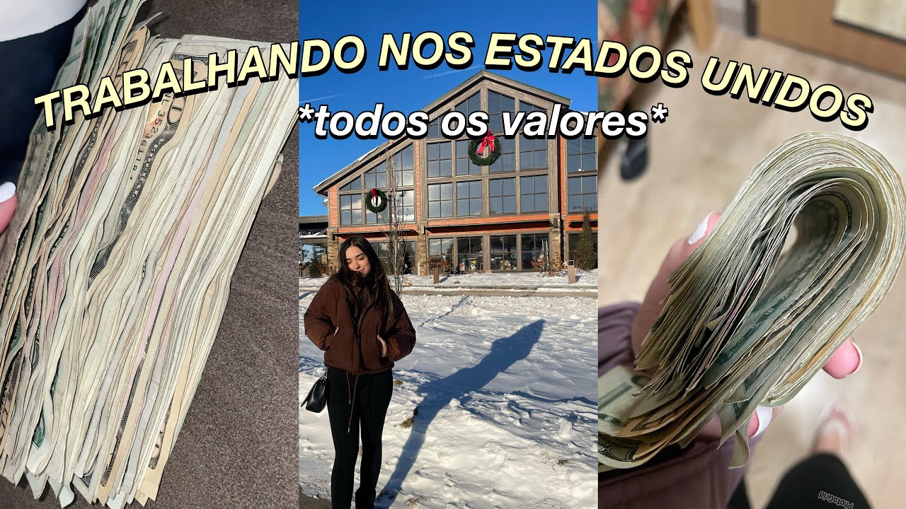 WORK AND TRAVEL - quanto custa? quanto ganhei? TODOS OS VALORES REAIS | Bruna Barros