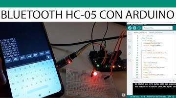 ARDUINO - Modulo Bluetooth HC-05 Como Encender y Apagar un LED con el Celular desde cero - TUTORIAL