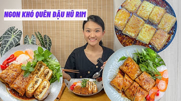 Đậu hũ nhồi nhân rim nước dừa | ngon khó quên cho bữa cơm nhà