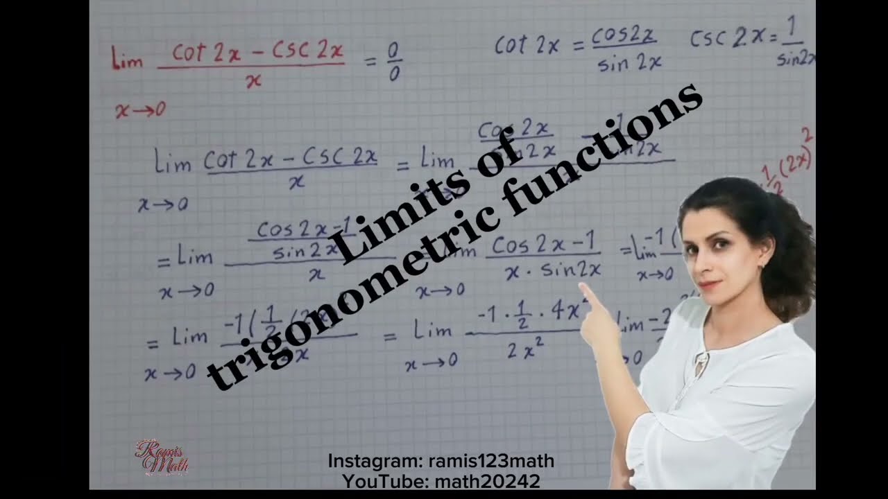 Limits of trigonometric functions