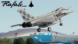 MSFS Dassault Rafale Croatian Air Force Crosswind Training LDZA Zagreb