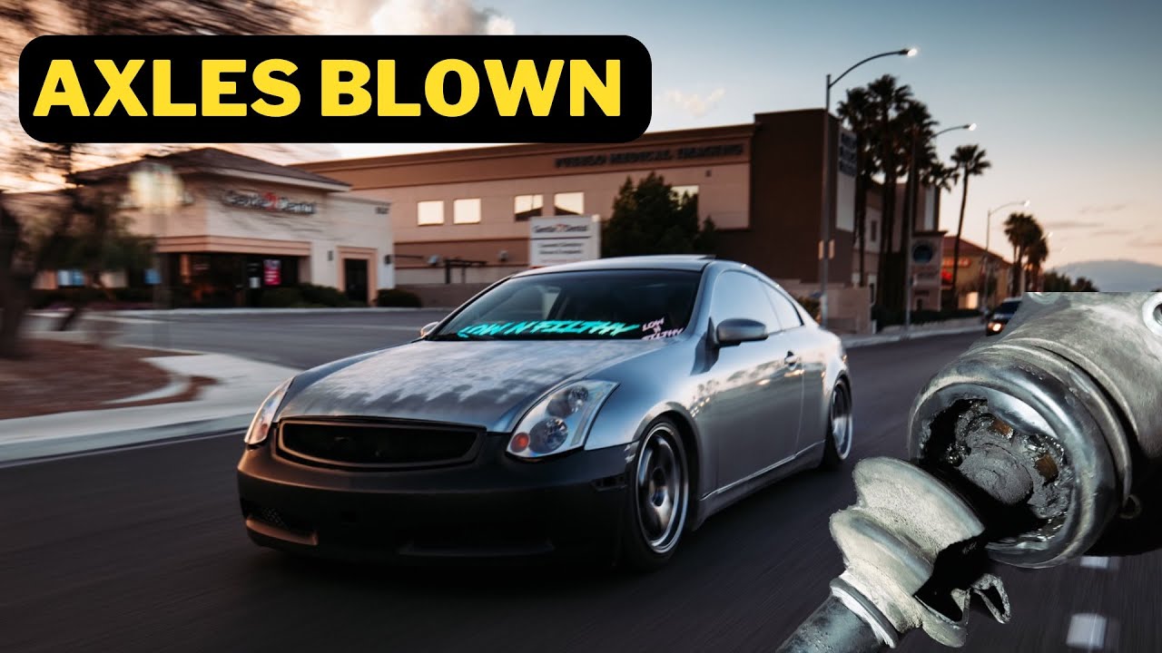 Changing G35/350Z Axles YouTube