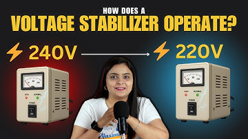 How does a voltage stabilizer operate? | Explained In Hindi | #electrical