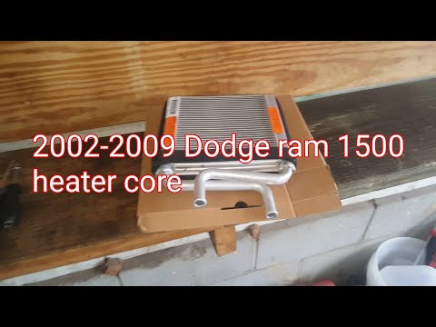 How to replace 2002-2009 dodge ram 1500 heater core detailed - YouTube