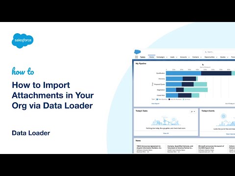 How to Import Attachments in Your Org via Data Loader | Salesforce Platform