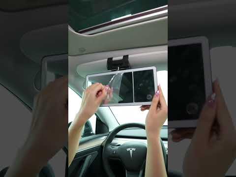 Car vanity mirror
