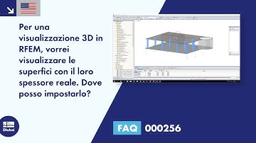 [EN] FAQ 000256 | Per una visualizzazione 3D in RFEM, vorrei visualizzare le superfici con i loro...