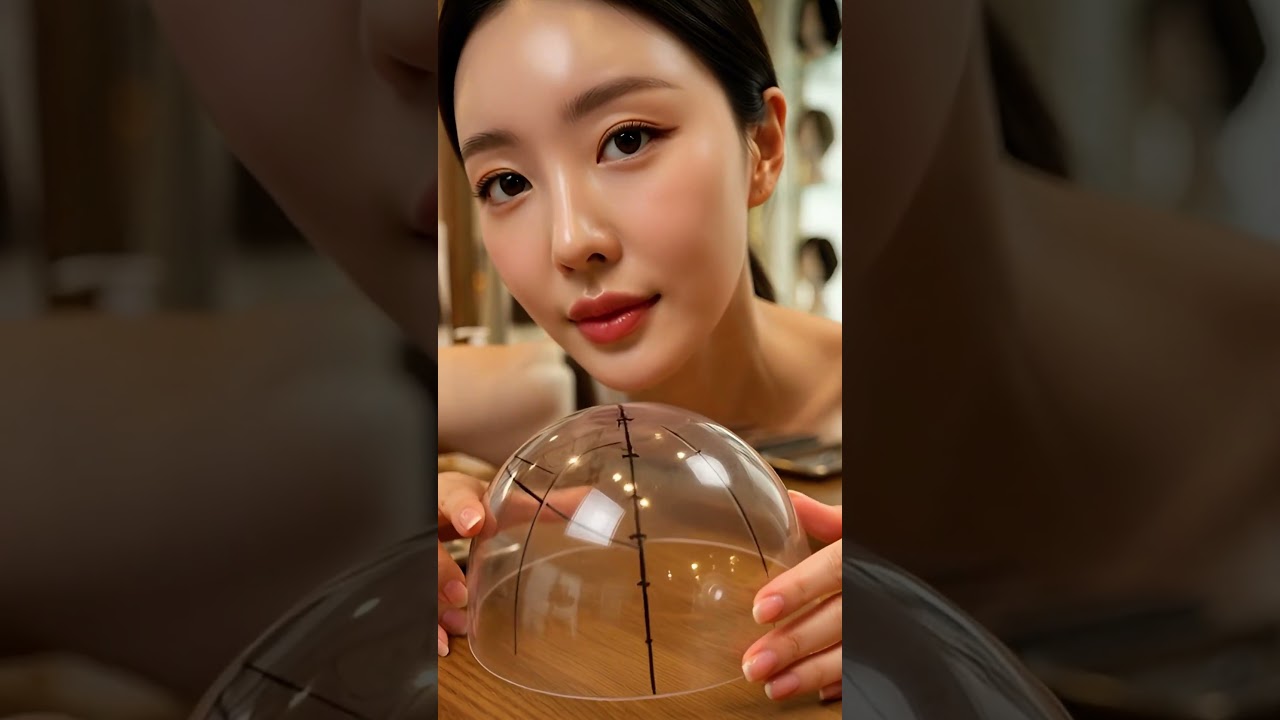 긴머리 아가씨 변신