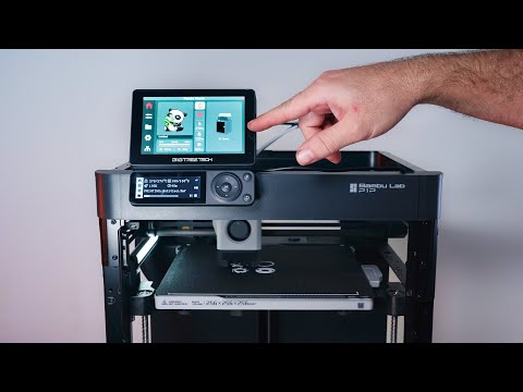 Panda Touch - Screen Upgrade for Bambu Lab P1P/S - YouTube