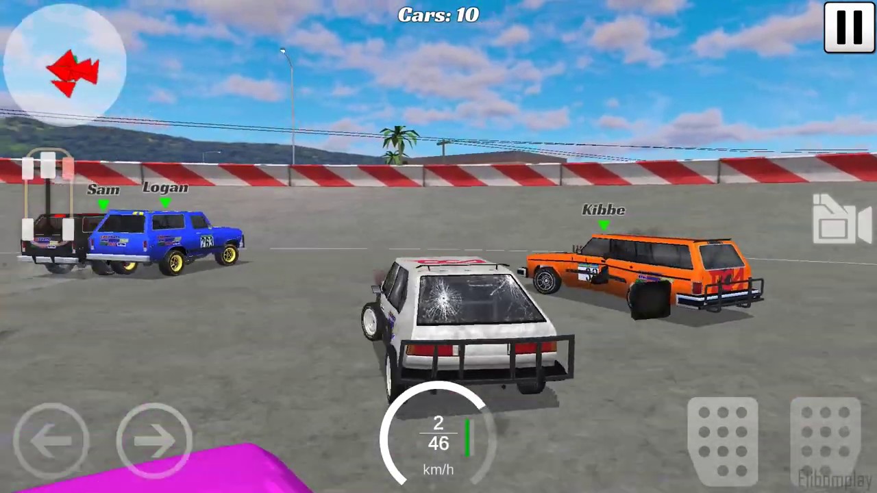 Demolition Derby 3 (by Beer Money Games) Gameplay #2