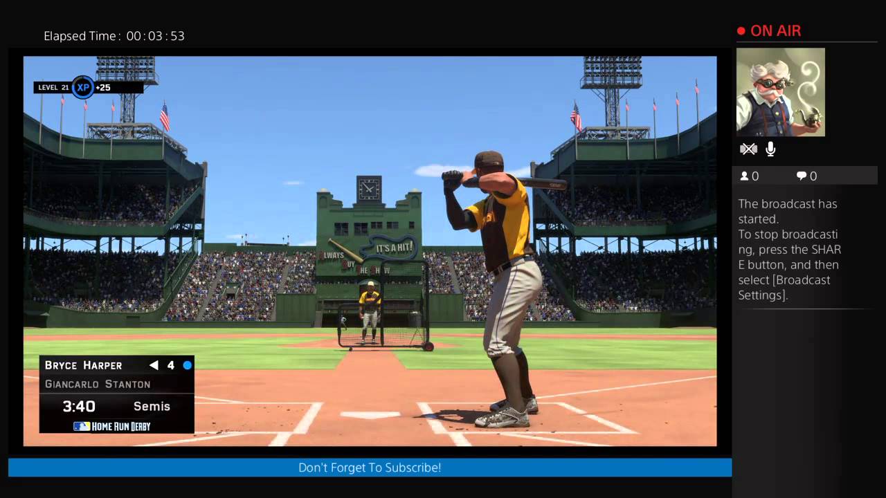 MLB 16 The Show Home Run Derby (Take A Seat And Chill)
