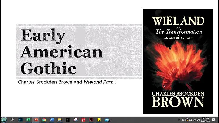 Wieland by Charles Brockden Brown Lecture 1
