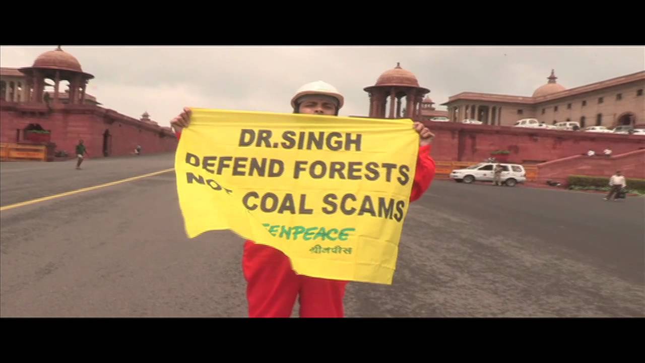CoalScam Protests Reaches the Parliament