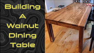 Walnut Dining Table Build