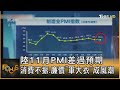 陸11月PMI差過預期 消費不振.廉價「軍大衣」成風潮｜TVBS新聞