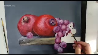 رسم طبيعة صامتة 