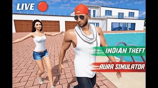 Live 🔴 Indian Theft Aura Simulator #INDIANTHEFTAUTO#GTAINDIA#GamingShorts#LIVE