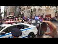 COMPILATION OF NYPD, U.S. SECRET SERVICE & DIPLOMATIC SECURITY SERVICES ESCORTING MOTORCADES.  02