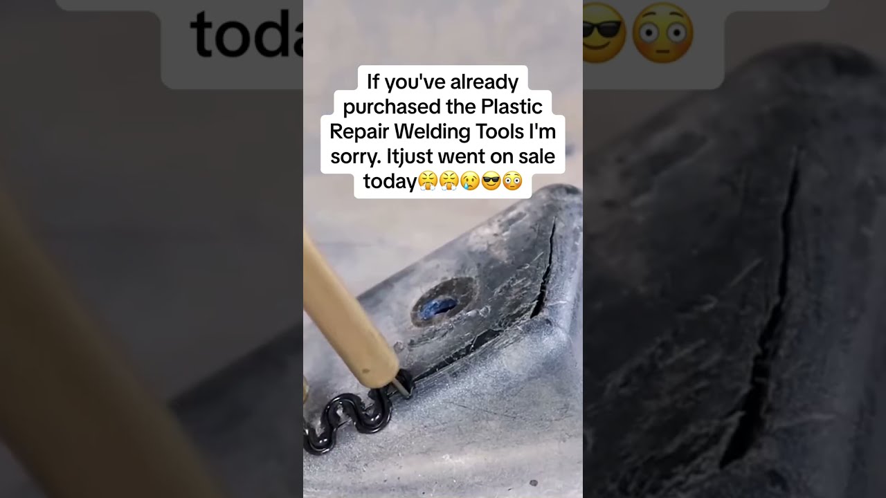 Essential Plastic Welding Gun for DIY Repairs 