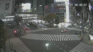 【LIVE CAMERA】渋谷スクランブル交差点 ライブ映像　Shibuya scramble crossing