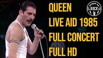 Queen - Live Aid 1985 - Show Completo - FULL HD 1080p REMASTER