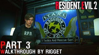 Resident Evil 2 Remake Leon Прохождение Часть 3 