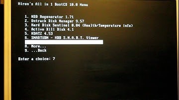 Hirensboot -  Hard Drive Test - 1080p HD