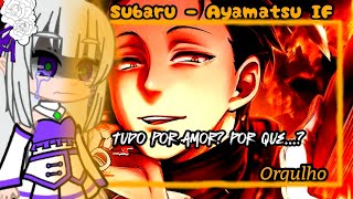 Re:zero react a Orgulho - Subaru Natsuki (Ayamatsu IF) / Kuro | #017