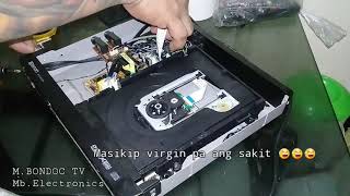 XENON DVD PLAYER AYAW UMIKOT NG CD (MB.ELECTRONICS)