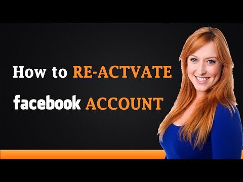 Réactiver compte Facebook