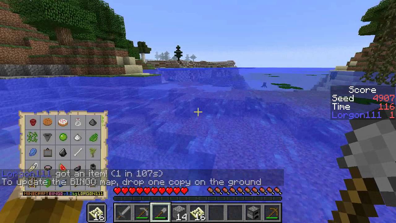 Minecraft BINGO v3.0 - Seed 4907 - Bingo!