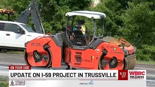 Update on Interstate 59 project in Trussville