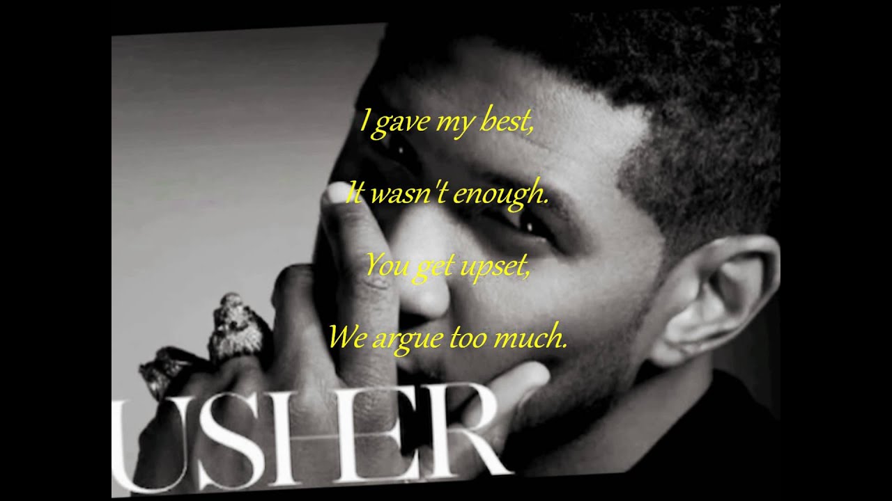 Usher Climax Lyrics YouTube