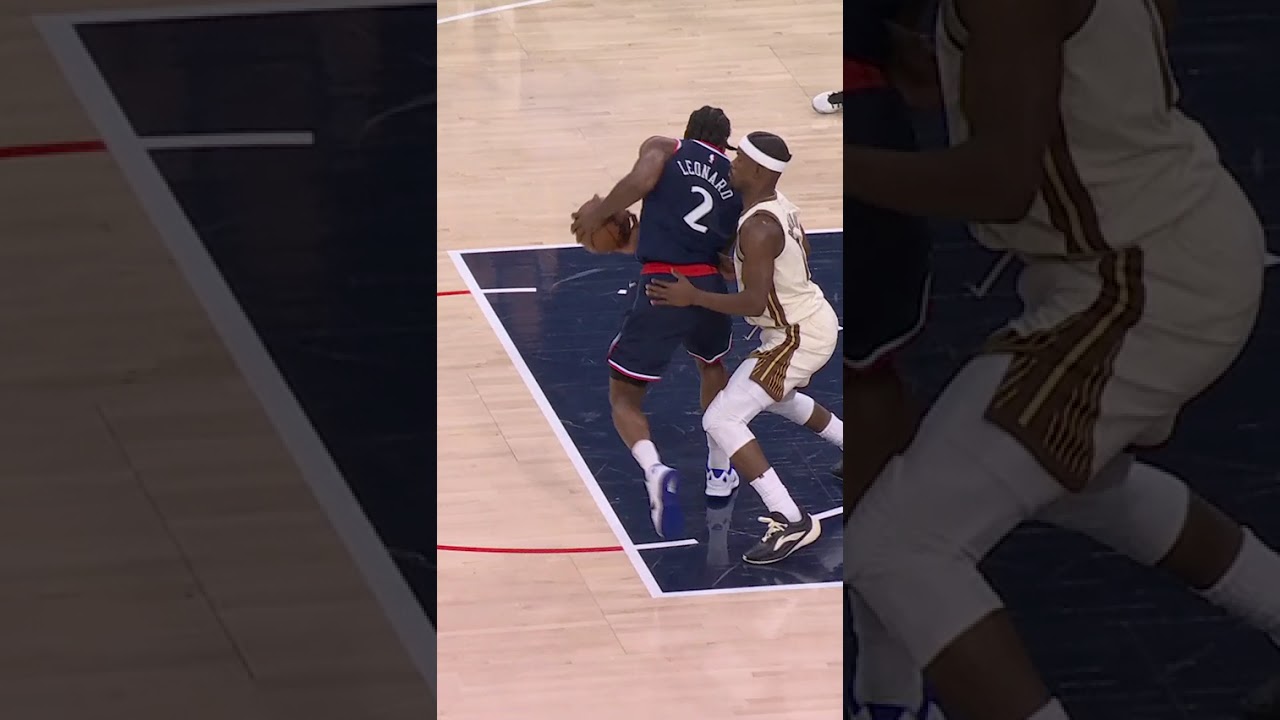 Kawhi cooking in ISO 🤖