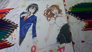 Drawing MIYAMURA e HORI [ Horimiya ] Animes da Temporada | Recomendação