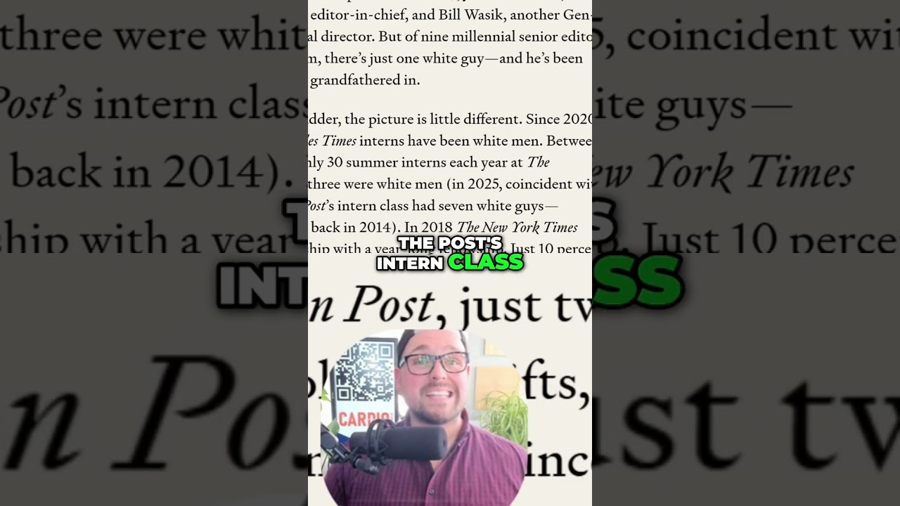 Why Are White Men Underrepresented in Internships? #shorts