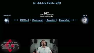 Tuto (extrait) Cubase 8.5 : PART 28 - Différence entre les effets d’INSERT et SEND
