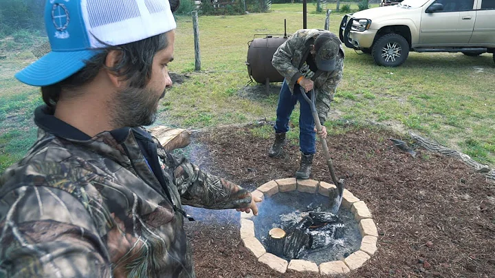 Cooking Javelina Under gound, Wild Hog, and Nilgai Jerky  - Ranch Feast!
