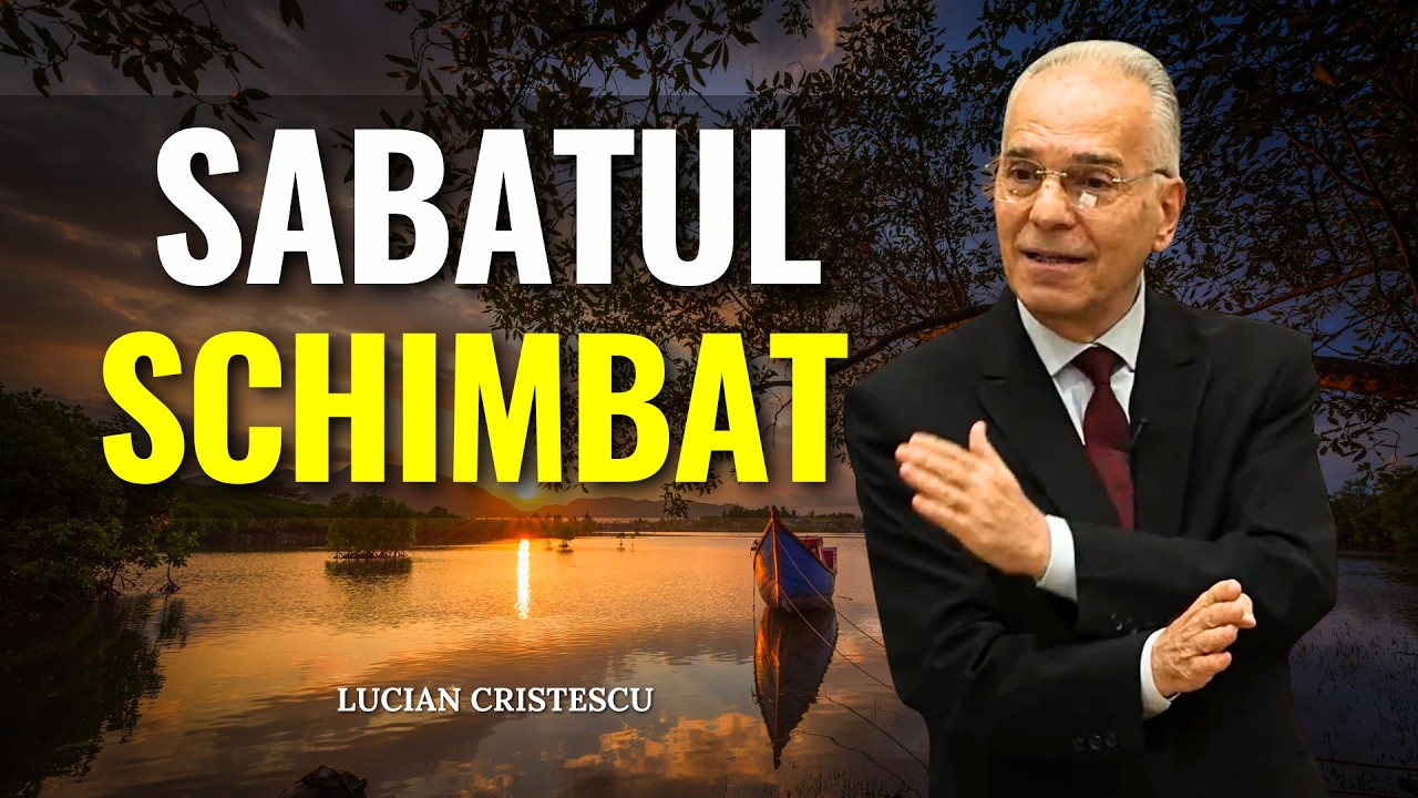 Predici - Lucian Cristescu - CINE, când și de ce A SCHIMBAT adevărata ZI DE ODIHNĂ? predici creștine